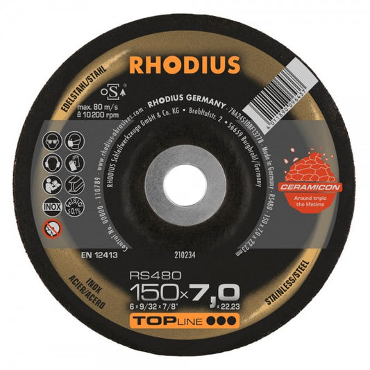 Rhodius Schruppscheibe RS480