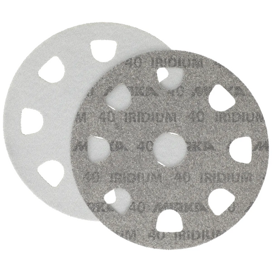 Mirka Iridium Schleifpapierscheiben Styro- Ø 225mm, 9-Loch